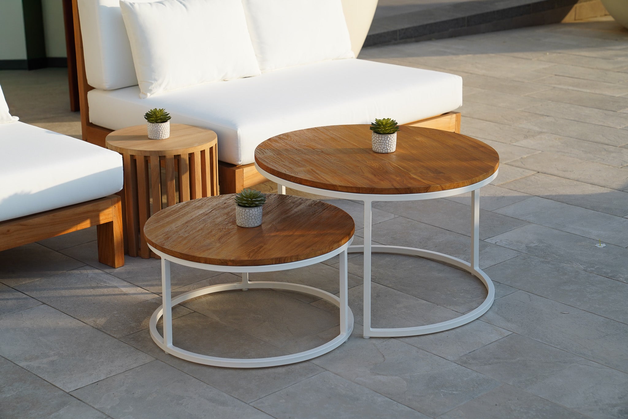 Martinique Coffee Table (Medium) Desert River Rentals